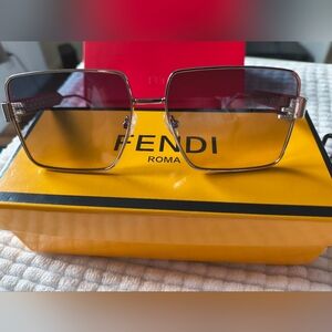 FENDI FIRST Crystal FF Sunglasses